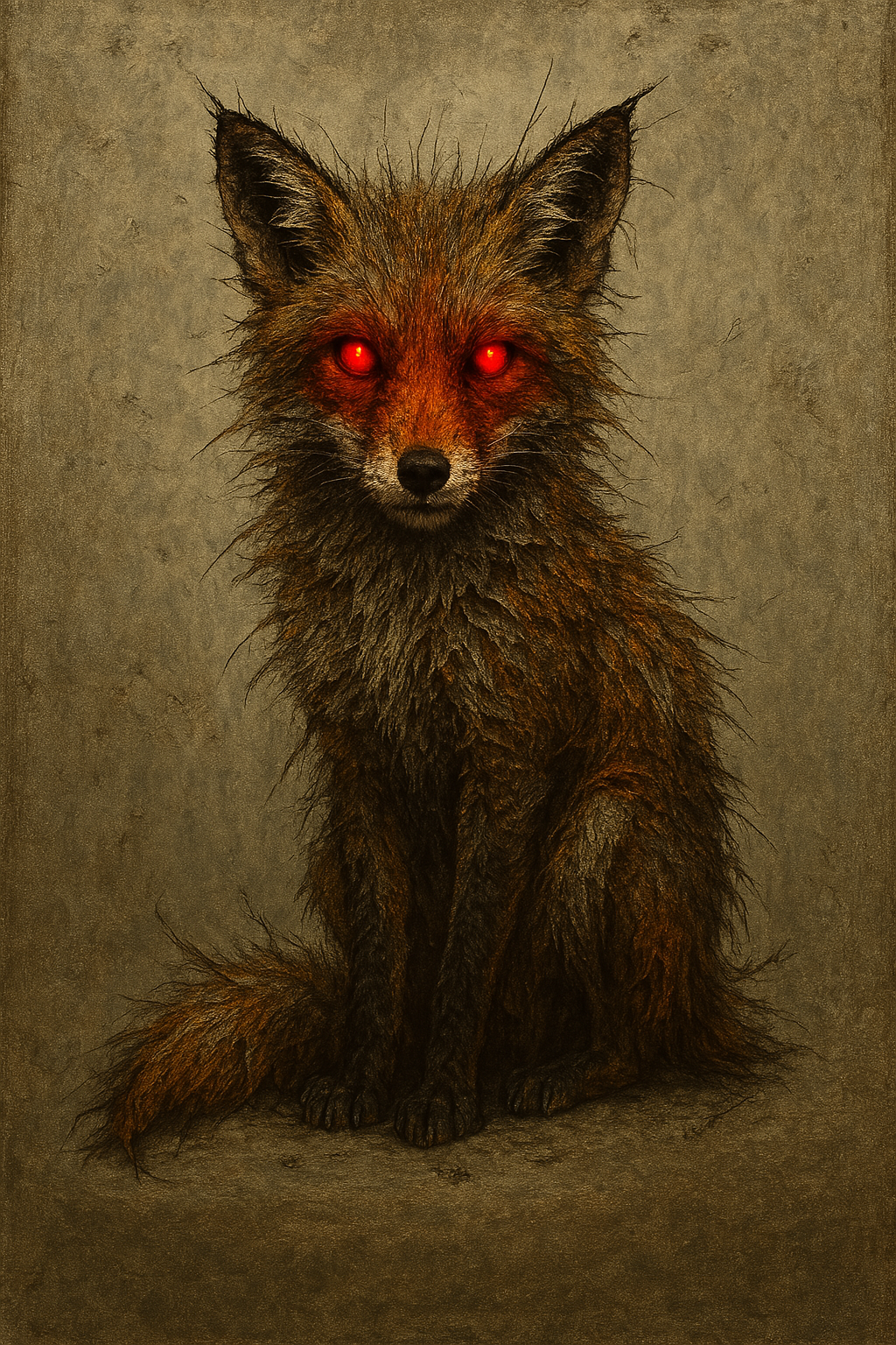 Frayed Fox — Threat Intelligence Mascot